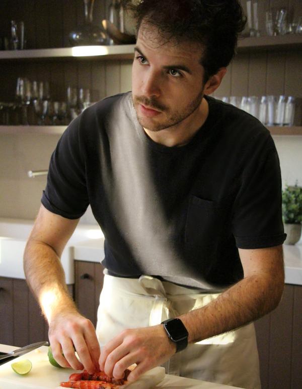Andrés Ribera, private chef